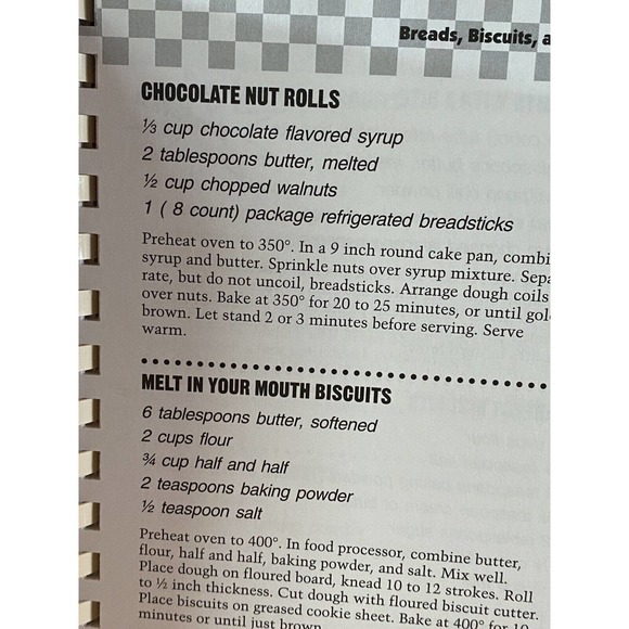 Get Me Out Of The Kitchen Cookbook 2003 Sharon & Gene McFall 1st Edition - Picture 7 of 12